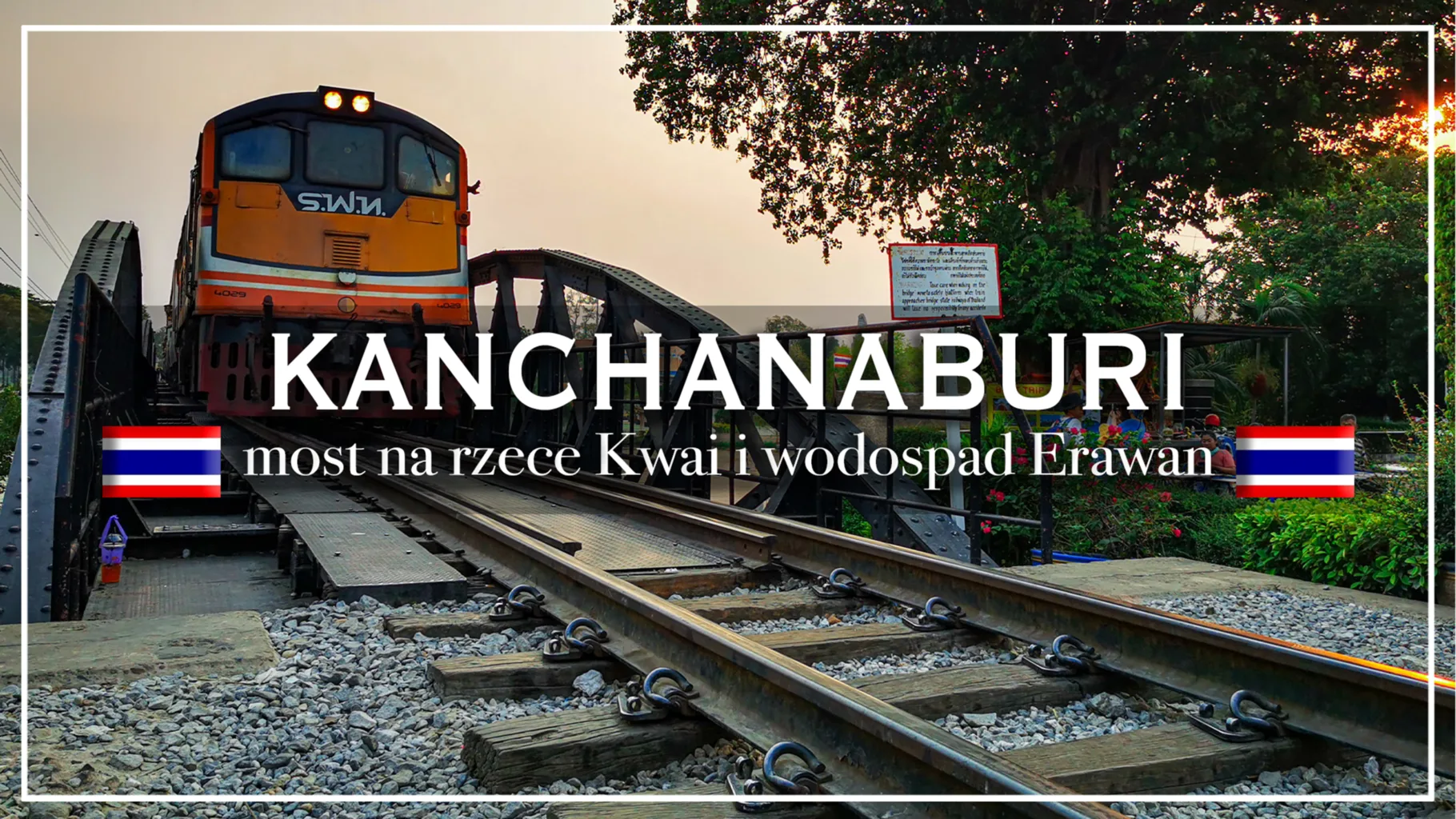 kanchanaburi most na rzece kwai i wodospady erawan