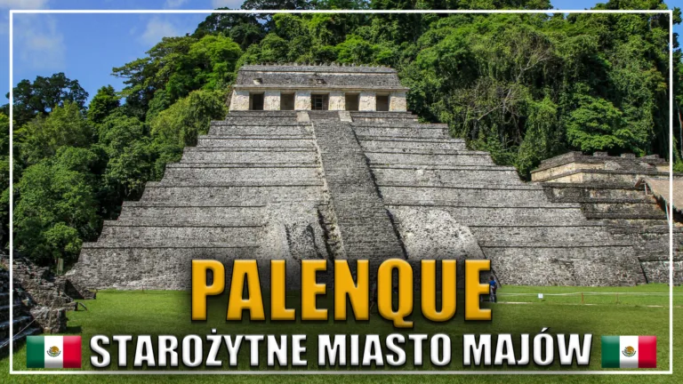 Świątynia Inskrypcji w Palenque, Meksyk – majestatyczna piramida Majów otoczona tropikalną roślinnością