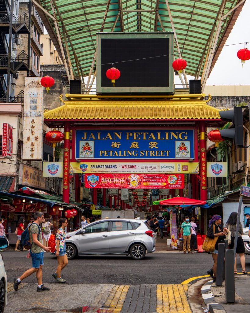 Kuala Lumpur chinatown, Malezja