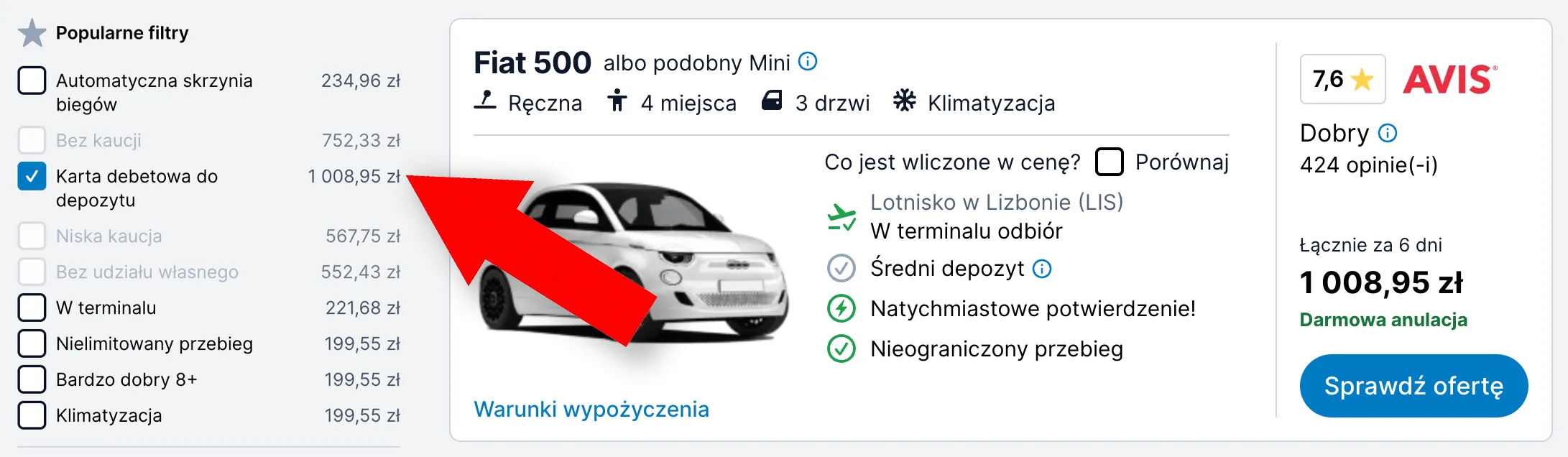 Wynajem auta Portugalia – Lizbona, Porto, Faro