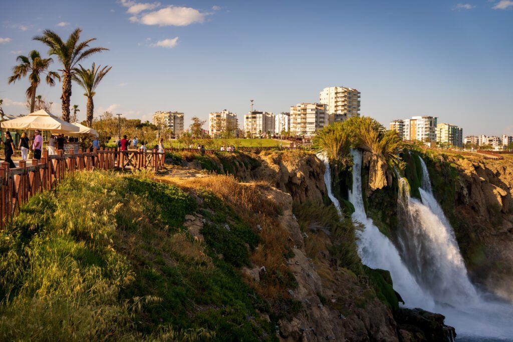 Antalya, turcja Wodospad Düden