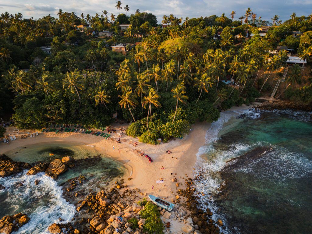 tangalle, weligama, mirissa, unawatuna. Południowa część Sri Lanki, atrakcje na sri lance, plaże na Sri lance, Południowe wybrzeże Sri Lanki - gdzie najlepiej się zatrzymać