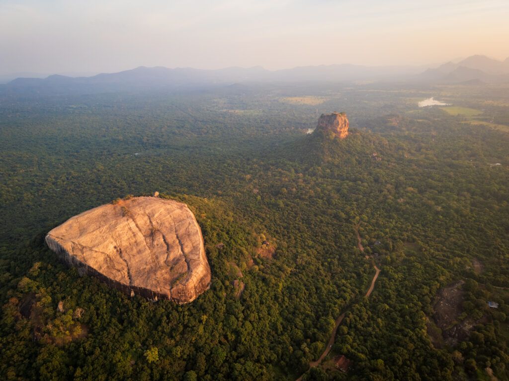 Pidurangala Rock, sigiryja, sri lanka, atrakcje na sri lance,