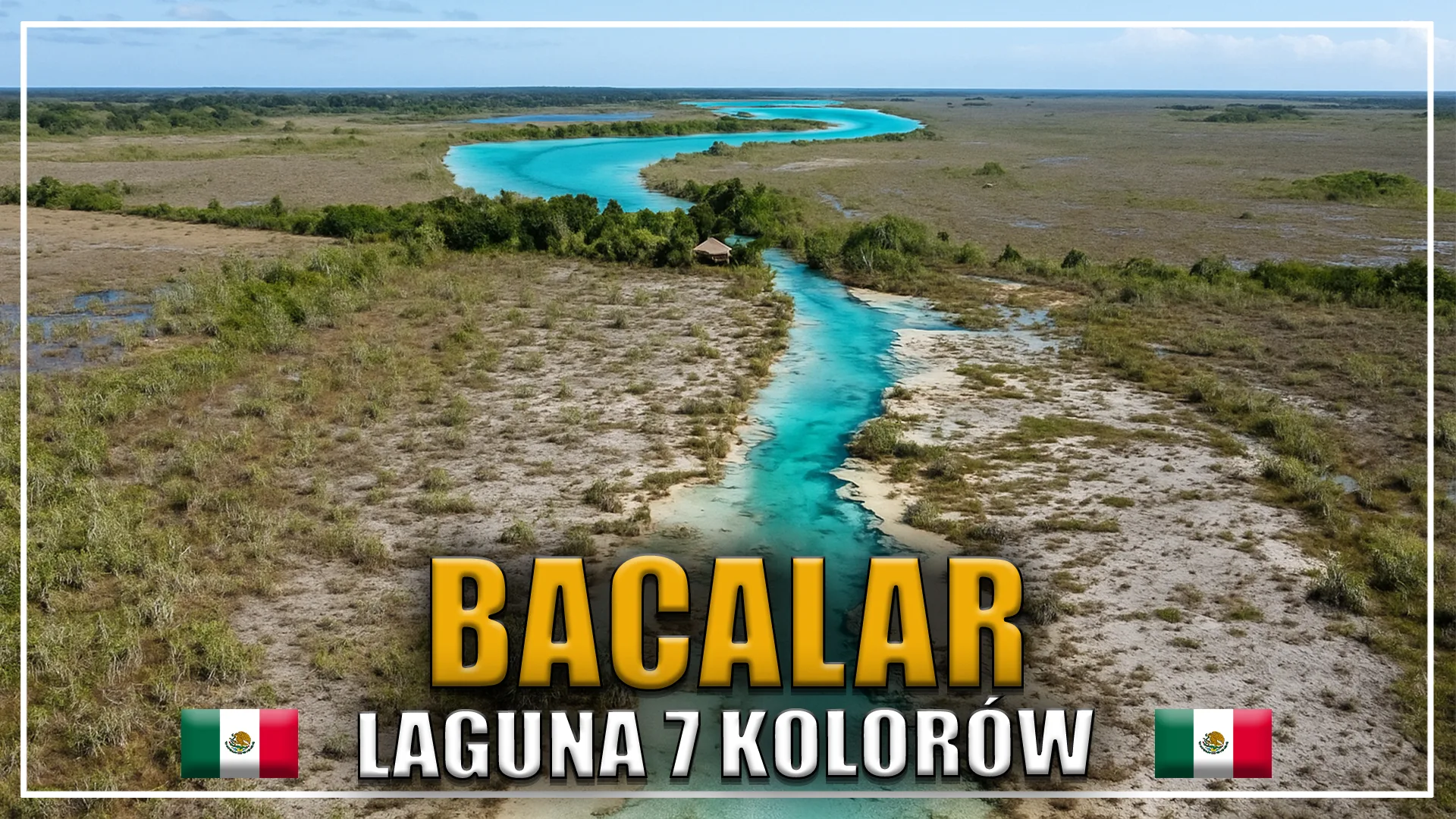 LAGUNA BACALAR - Los rapidos z drona