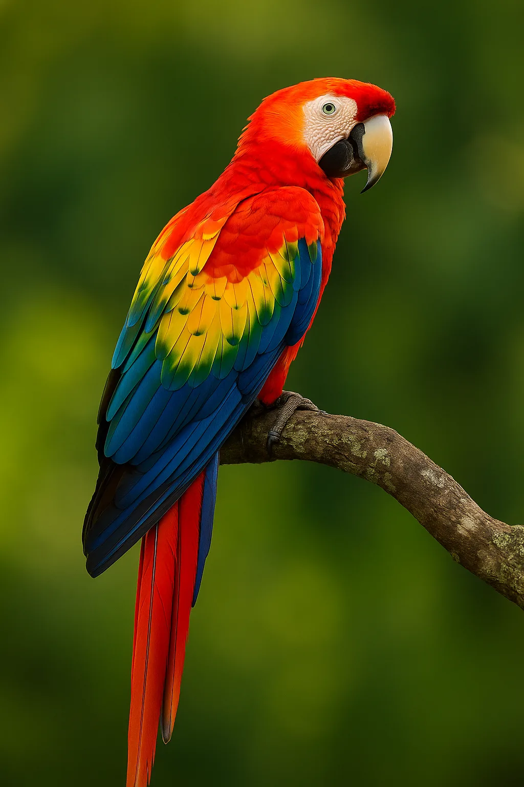 ara żółtoskrzydła - asy mgliste Monteverde i Santa Elena