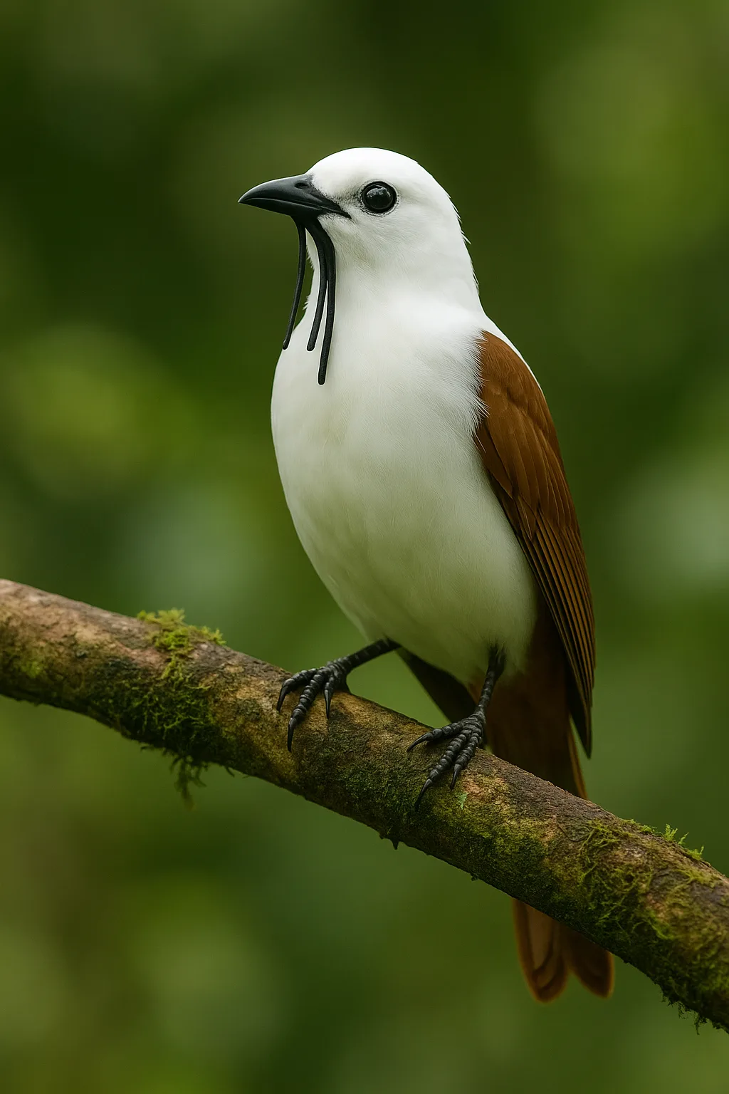 Ptak dzwoneczek - Lasy mgliste monteverde