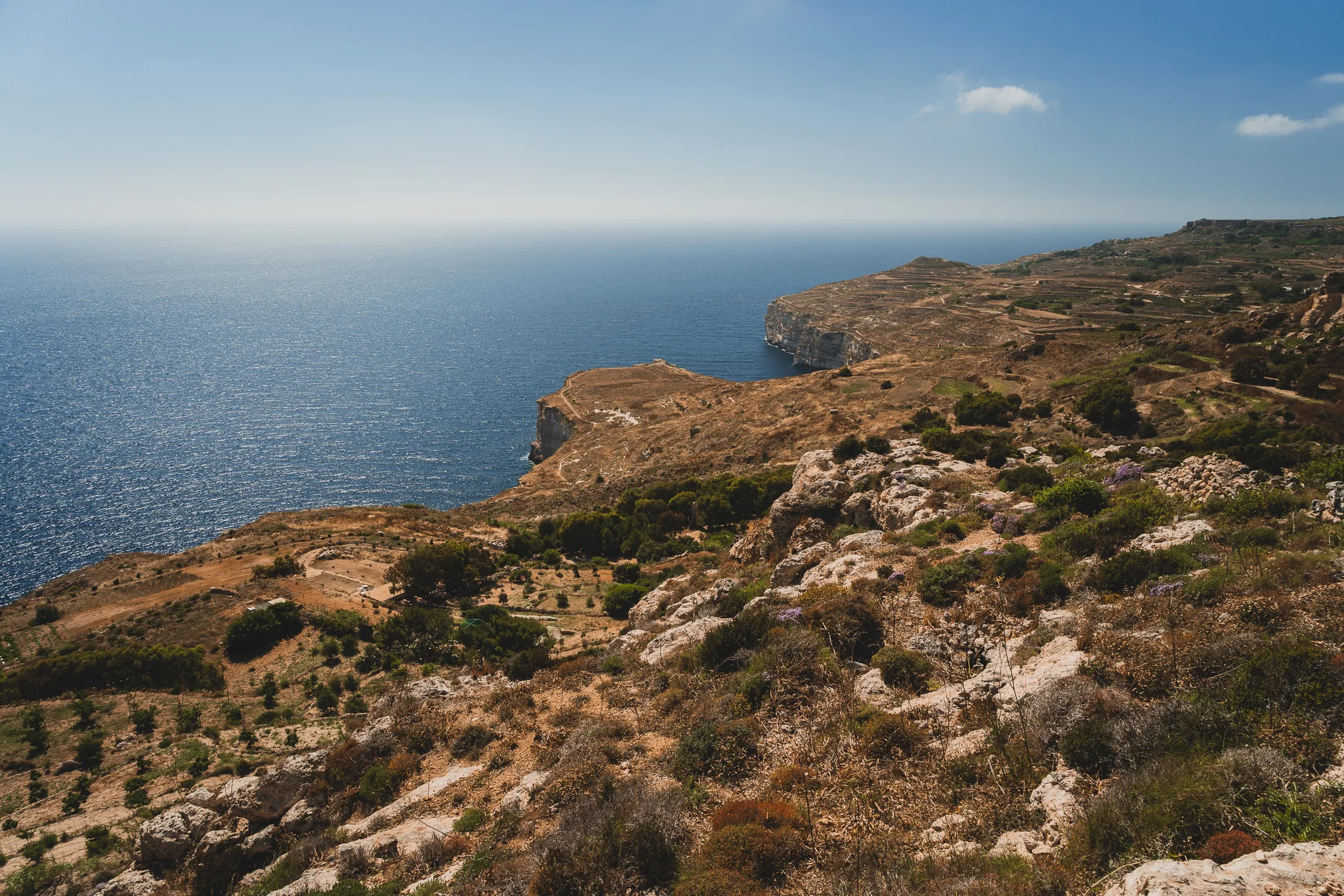 Klify Dingli i wybrzeże Malty