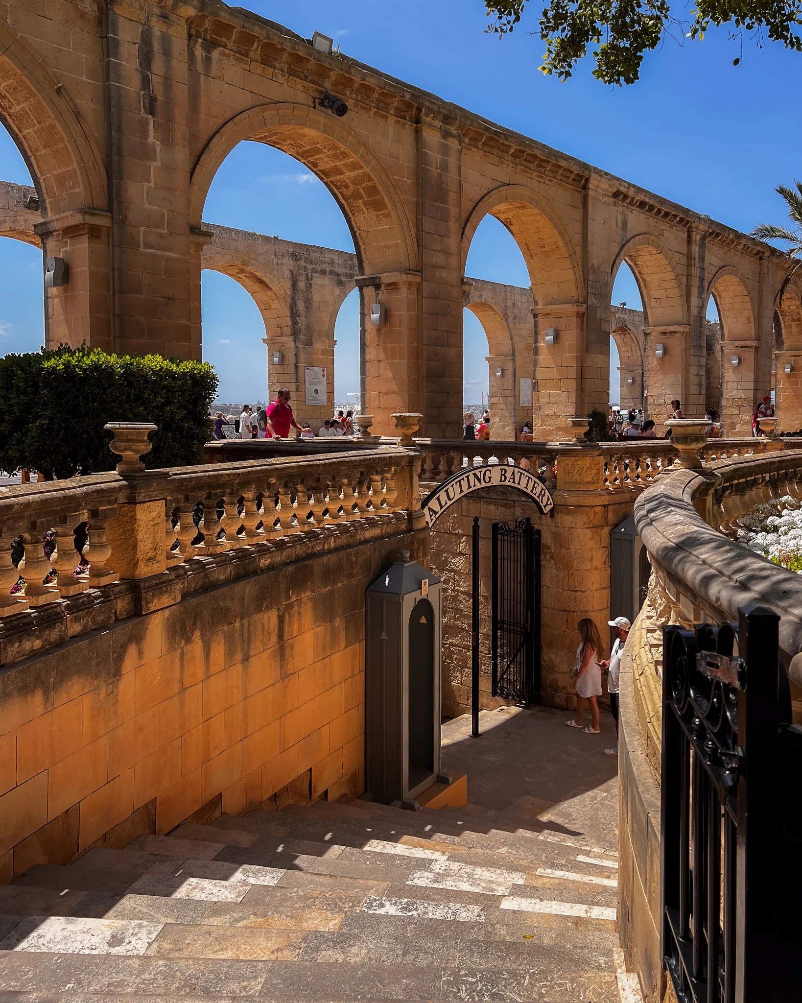 2. Górne Ogrody Barrakka (Upper Barrakka Gardens)