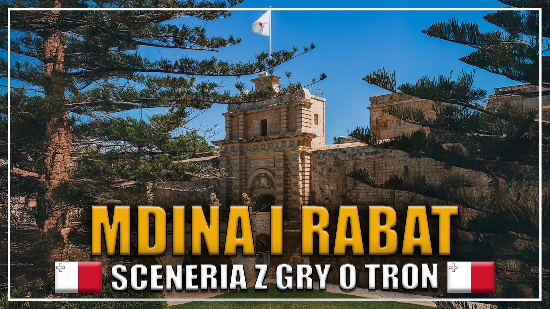 Mdina - główan brama wjazdowa do miasta