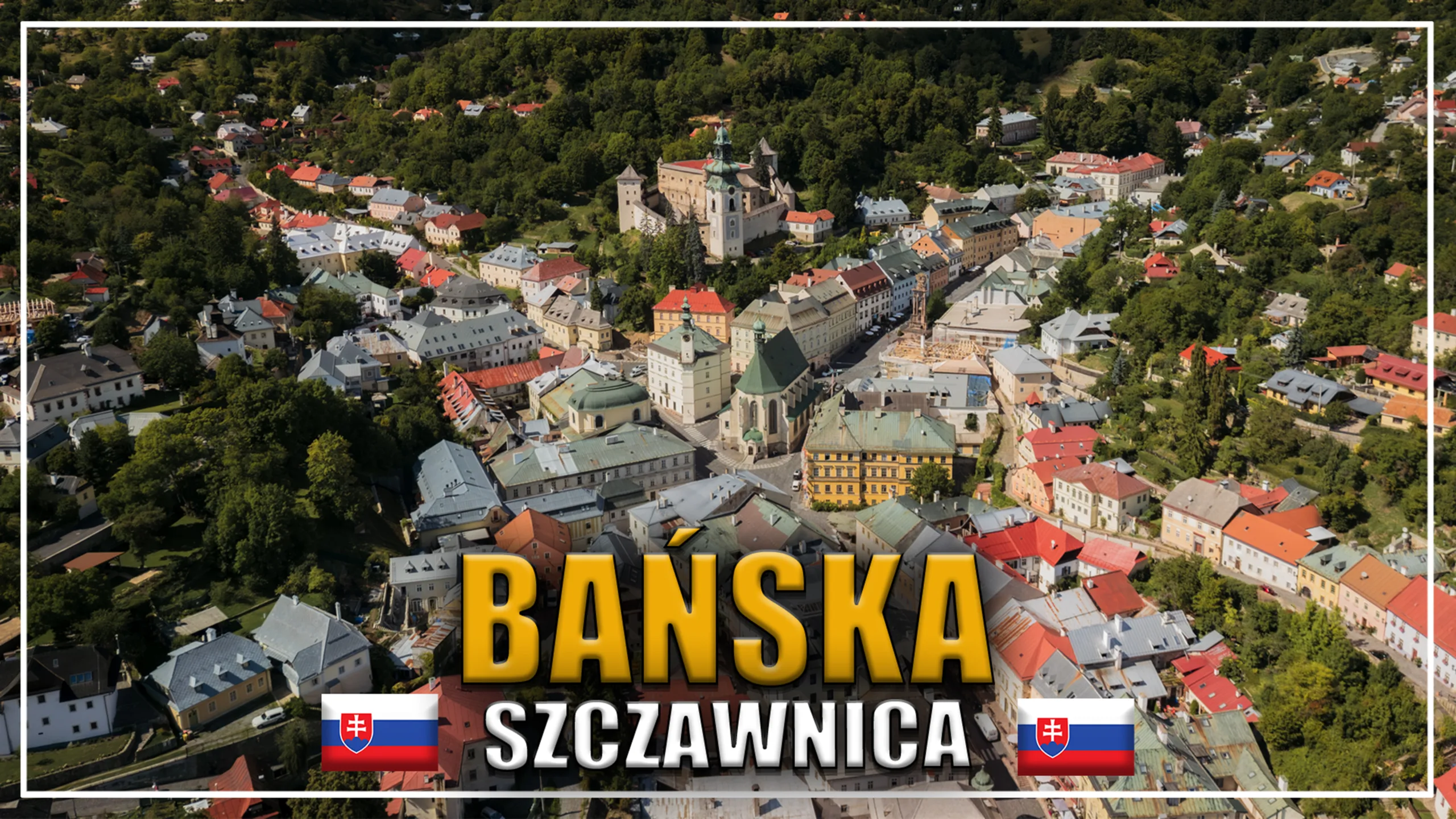Bańska szczawnica z lotu taka