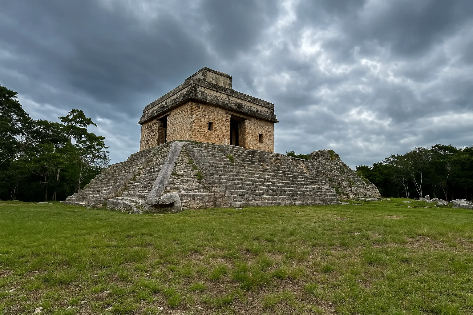 Dzibilchaltún - Ruiny Majów