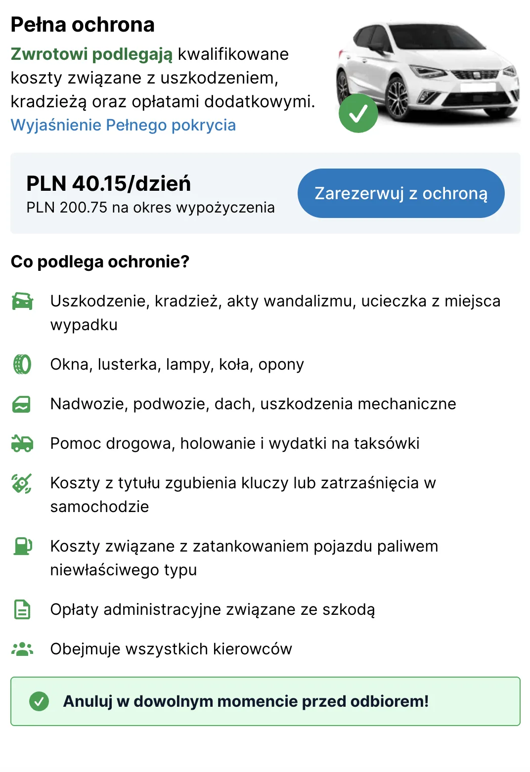 Wynajem auta na La Palma