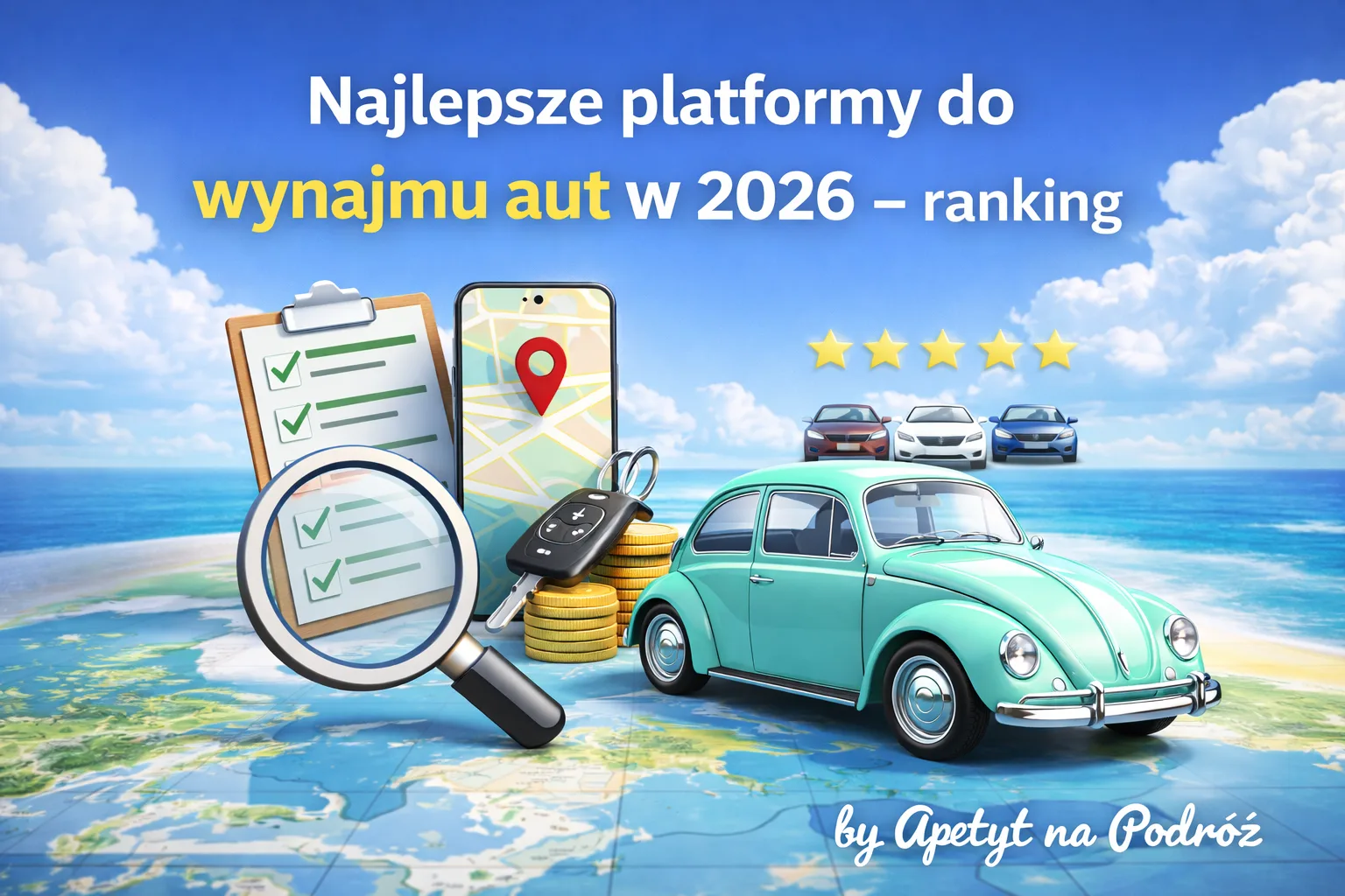 Najlepsze platformy do wynajmu aut w 2026 – ranking