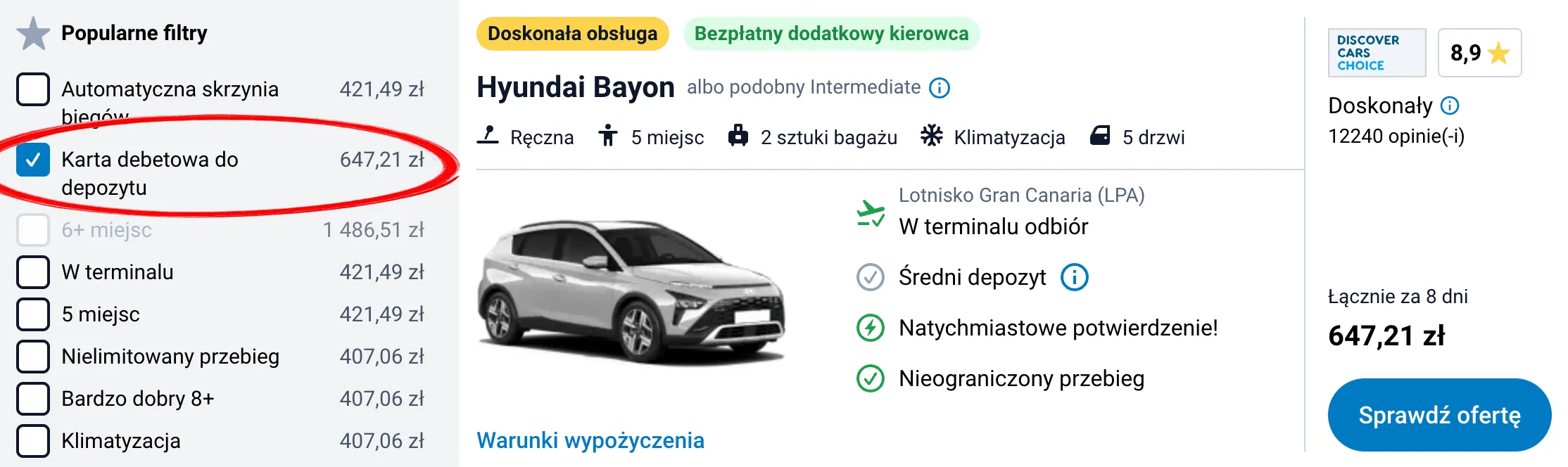 Wynajem auta na Gran Canaria (Wyspy Kanaryjskie) – ile kosztuje?