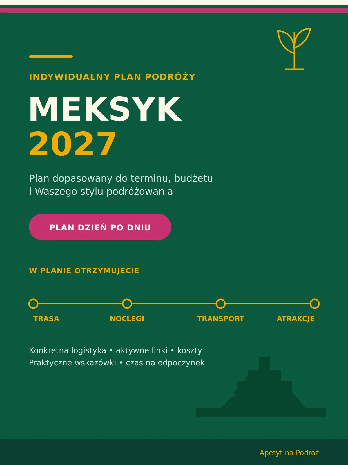 Indywidualny plan podróży po Meksyku 2027