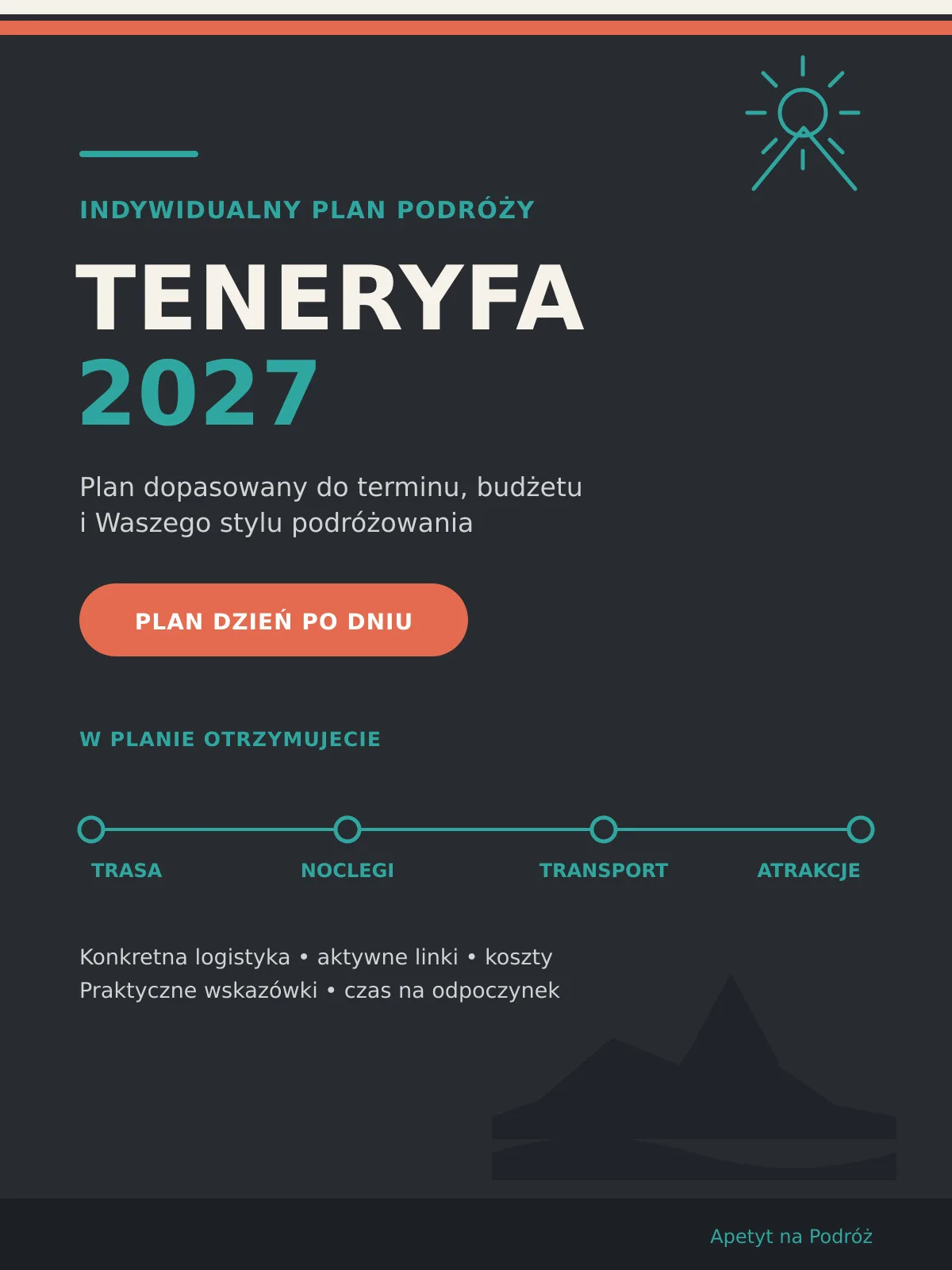 Indywidualny plan podróży po Teneryfie 2027